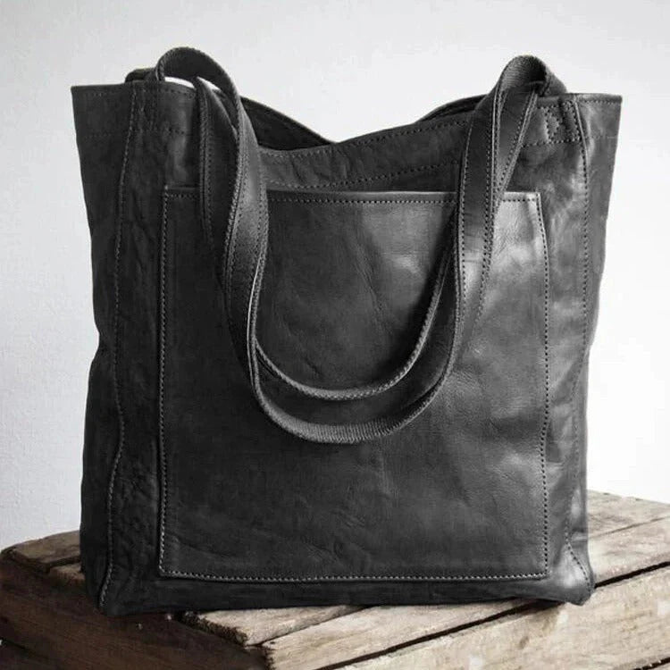 Borsa in pelle raffinata, capiente e versatile. -50 % + Spedizione gratuita