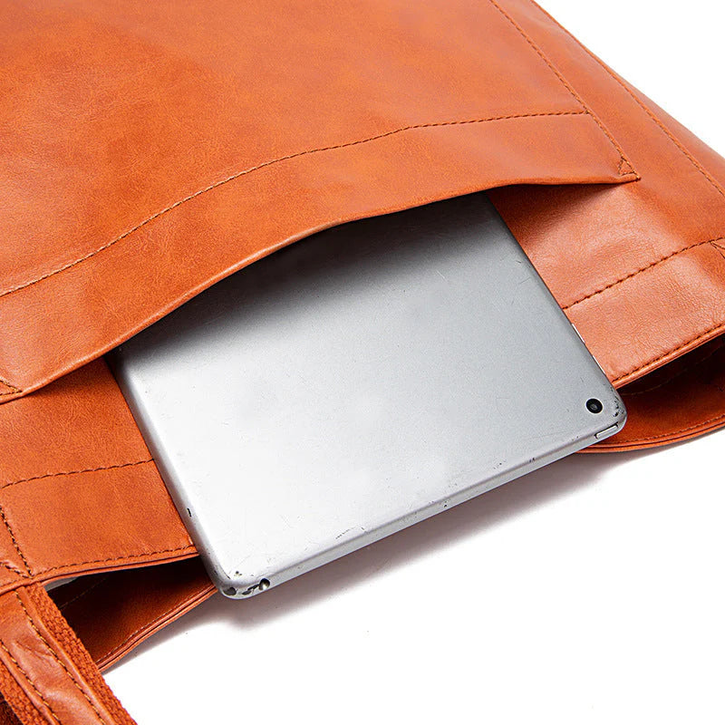 Borsa in pelle raffinata, capiente e versatile. -50 % + Spedizione gratuita